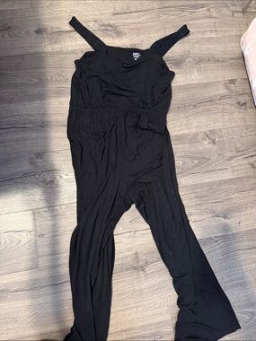 Market and spruce Black Sleeveless Jumpsuit